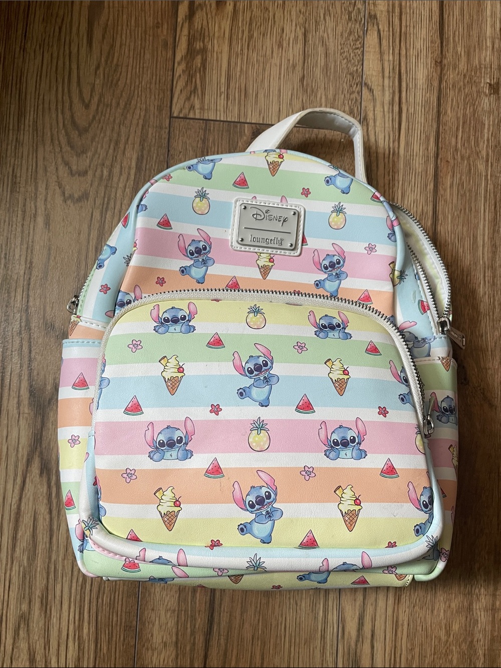 Loungefly Pastel Stitch Kids Backpack